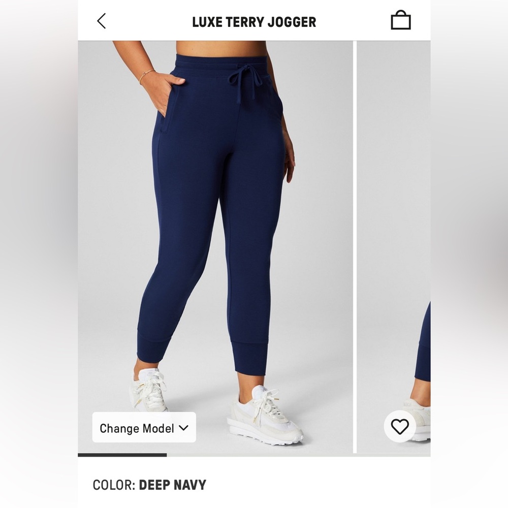 Fabletics Luxe Terry Joggers NWT Size XL